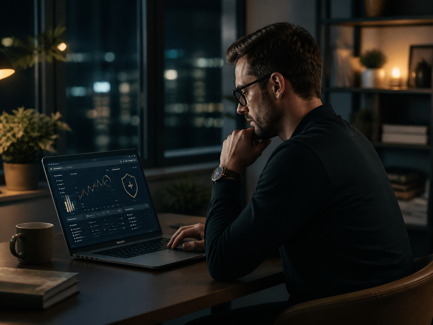 Website professional monitoring security and performance